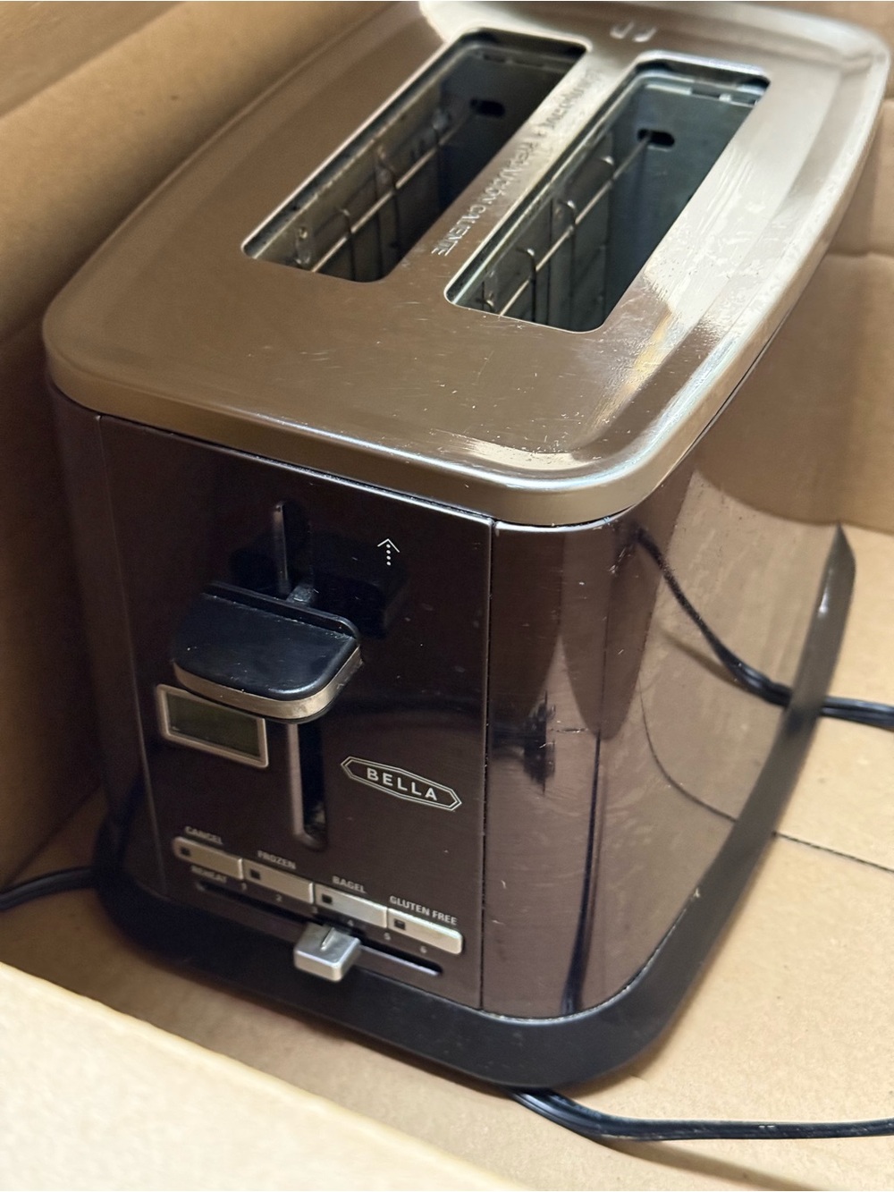 Bella Deluxe XL Dark Chrome Toaster
